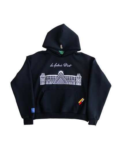 La Galerie D'art Double Hooded Ultra Comfort Hoodie