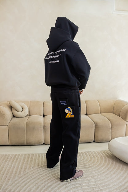La Galerie D'art Double Hooded Ultra Comfort Hoodie